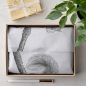 Eichhörnchen zeichnend seidenpapier (Geschenk)