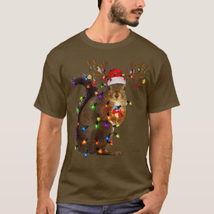 Eichhörnchen Zu Weihnachten Niedliches Eichhörnche T-Shirt