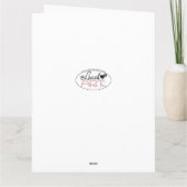 Eichhörnchen zum Geburtstag einer Nutshell Karte (Rückseite)