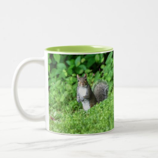Eichhörnchen Zweifarbige Tasse (Links)