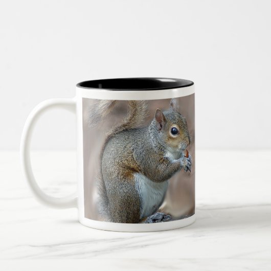 Eichhörnchen Zweifarbige Tasse (Links)