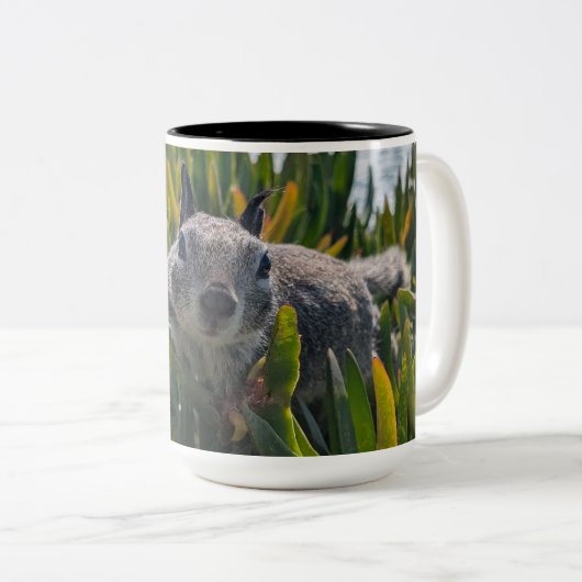 Eichhörnchen Zweifarbige Tasse (VorderseiteRechts)