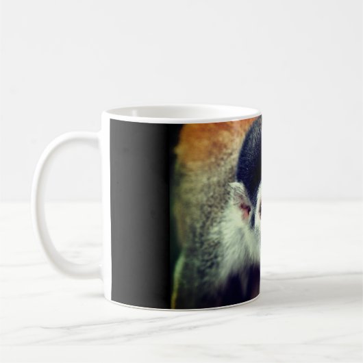 Eichhörnchenaffe Kaffeetasse (Links)