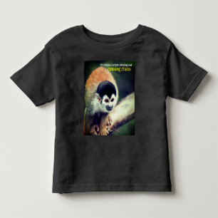 Eichhörnchenaffe Kleinkind T-shirt