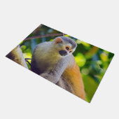 Eichhörnchenaffe Manuel Antonio NP - Costa Rica Fußmatte (Schrägansicht)