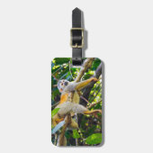 Eichhörnchenaffe Manuel Antonio NP - Costa Rica Gepäckanhänger (Vorderseite vertikal)