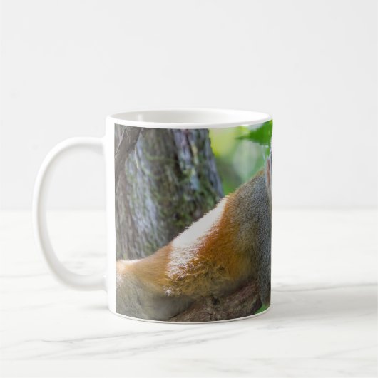 Eichhörnchenaffe Manuel Antonio NP - Costa Rica Kaffeetasse (Links)