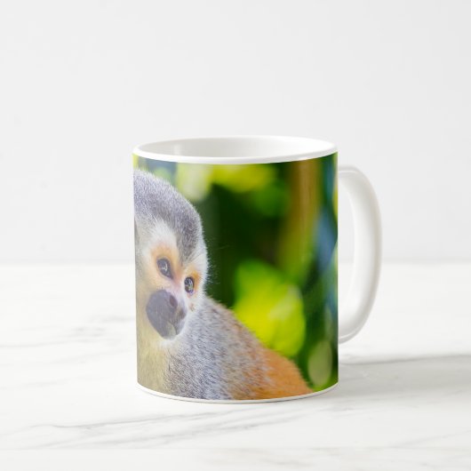 Eichhörnchenaffe Manuel Antonio NP - Costa Rica Kaffeetasse (VorderseiteRechts)