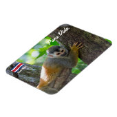 Eichhörnchenaffe Manuel Antonio NP - Costa Rica Magnet (Linke Seite)