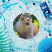 Eichhörnchenaffe Manuel Antonio NP - Costa Rica Pappteller (Party)