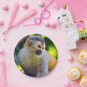 Eichhörnchenaffe Manuel Antonio NP - Costa Rica Pappteller (Party)