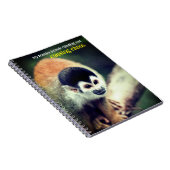 Eichhörnchenaffe Notizblock (Rechte Seite)