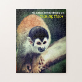 Eichhörnchenaffe Puzzle