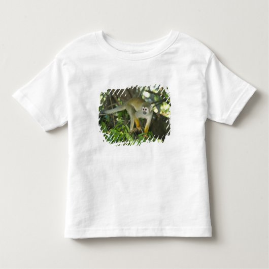 Eichhörnchenaffe (Saimiri sciureus), Rio Kleinkind T-shirt (Vorderseite)