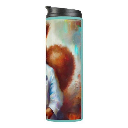 Eichhörnchenarzt Thermosbecher (Nach rechts gedreht)