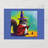 Eichhörnchenassistent Postkarte (Vorderseite)