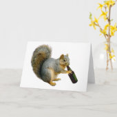 Eichhörnchenbär Karte (Gelbe Blume)