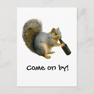 Eichhörnchenbär Postkarte