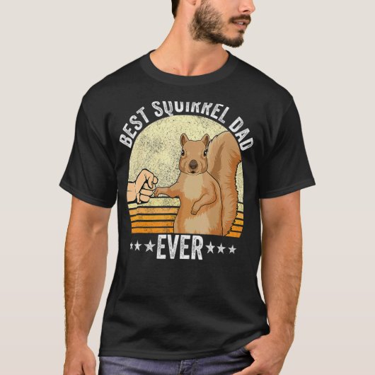 Eichhörnchenbesitzer Outfit Bester Eichhörnchen-Va T-Shirt (Vorderseite)