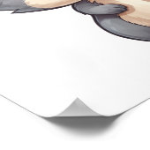 Eichhörnchenbild des Cartoon Poster (Ecke)