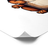 Eichhörnchenbild des Cartoon Poster (Ecke)