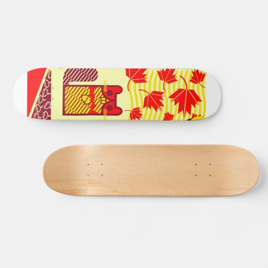 Eichhörnchendeck Skateboard (Horizontal)