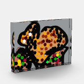 Eichhörnchendotart Fotoblock (Links)