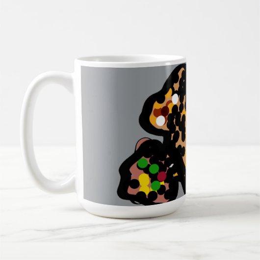 Eichhörnchendotart Kaffeetasse (Links)