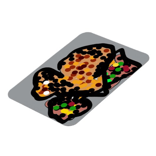 Eichhörnchendotart Magnet (Linke Seite)