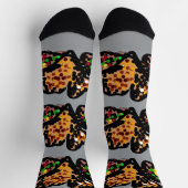 Eichhörnchendotart Socken (Oben)