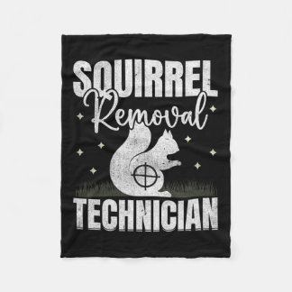 Eichhörnchenentzug Techniker Eichhörnchenjagd Fleecedecke