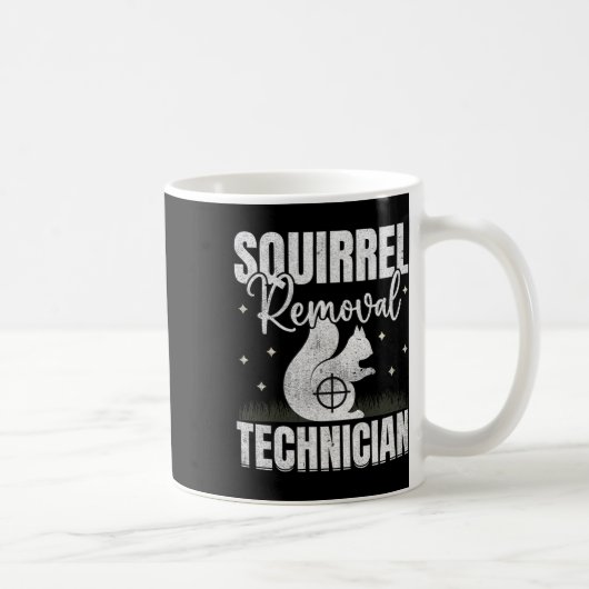 Eichhörnchenentzug Techniker Eichhörnchenjagd Kaffeetasse (Rechts)