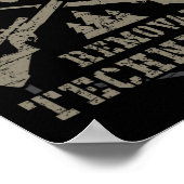 Eichhörnchenentzug Techniker Eichhörnchenjagd Poster (Ecke)