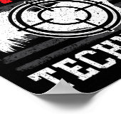 Eichhörnchenentzug Techniker Eichhörnchenjagd Tier Poster (Ecke)