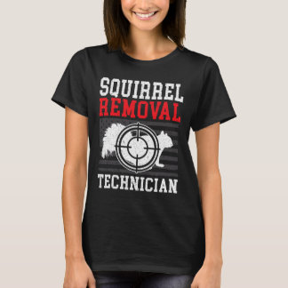 Eichhörnchenentzug Techniker Eichhörnchenjagd Tier T-Shirt