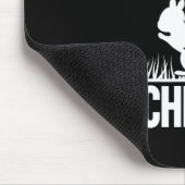 Eichhörnchenentzug Techniker Funny Squirrel Jagd Mousepad (Ecke)