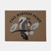 Eichhörnchenernte Fußmatte (Vorderseite)