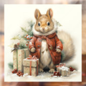 Eichhörnchenfenster Fensteraufkleber (Blatt 2)