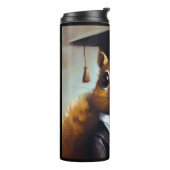 Eichhörnchengraduat Thermosbecher (Nach links gedreht)