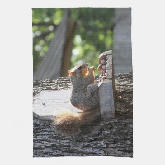 Eichhörnchenhandtücher Geschirrtuch (Vertikal)