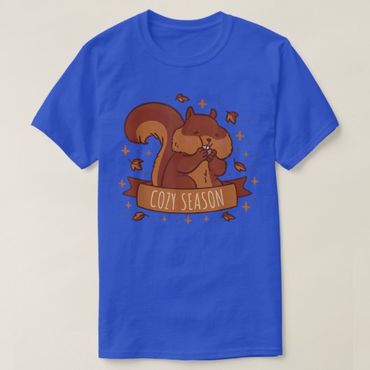 Eichhörnchenherbssaison T-Shirt (Design vorne)