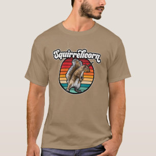Eichhörnchenhorn - lustiges, vintage Eichhörnchen T-Shirt