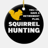 Eichhörnchenjagd Eichhörnchenjagd Keramik Ornament (Hinten)