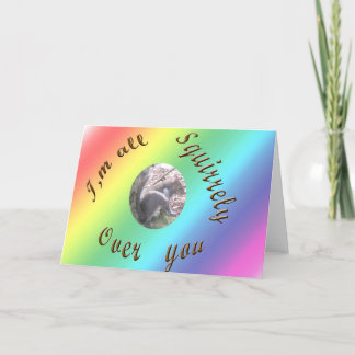 Eichhörnchenkarte Karte