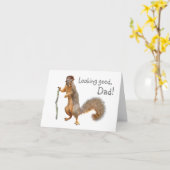 Eichhörnchenkarte Karte (Gelbe Blume)