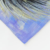 Eichhörnchenmalerei Fleecedecke (Ecke)