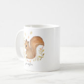 Eichhörnchenname Tasse (Vorderseite Links)