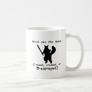 Eichhörnchennußzerstörer Kaffeetasse
