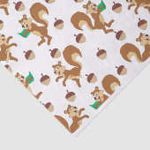 Eichhörnchenpapier Seidenpapier (Ausschnitt)