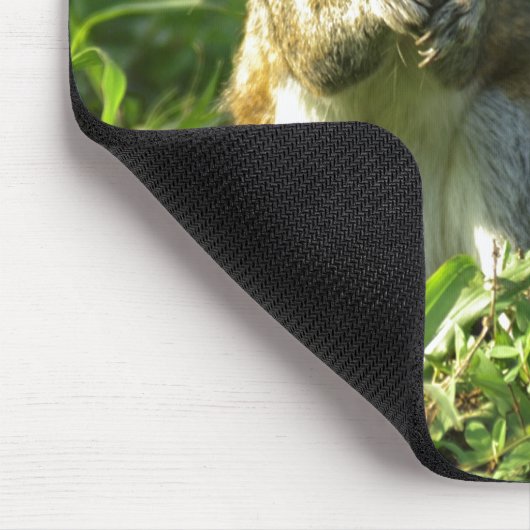 Eichhörnchenportrait Mousepad (Ecke)
